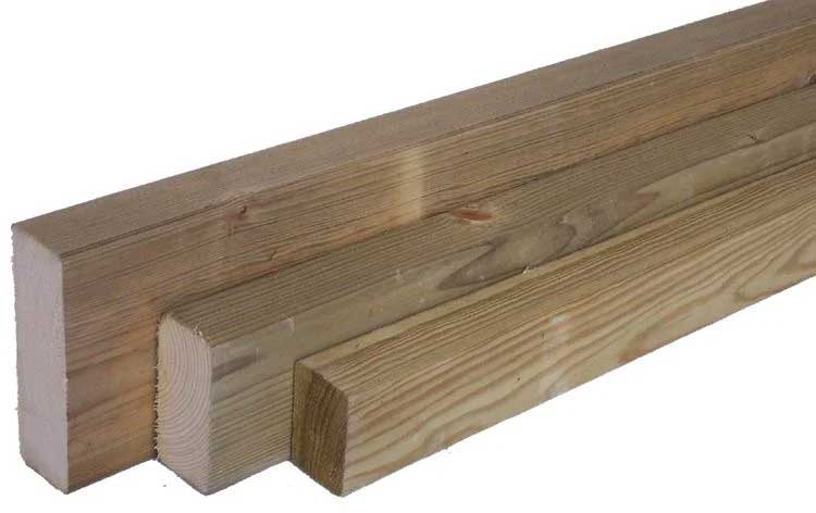Houten palen