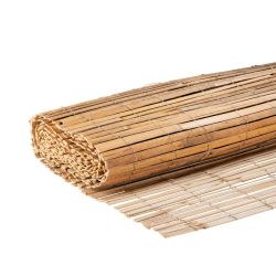 Gespleten bamboematten